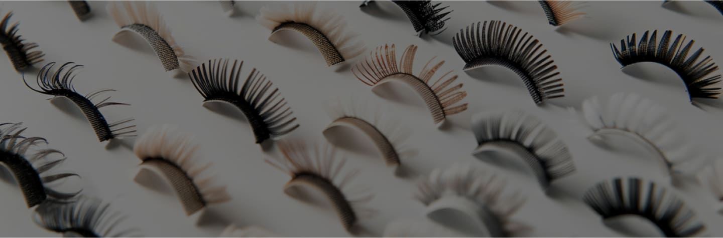 various types of eyelash extensions